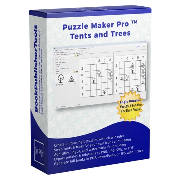 Puzzle Maker Pro - Tents and Trees - Tents and Trees