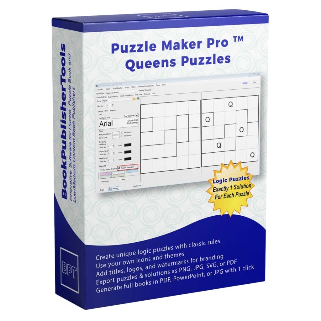Logic Puzzle Generators Category | BookPublisherTools
