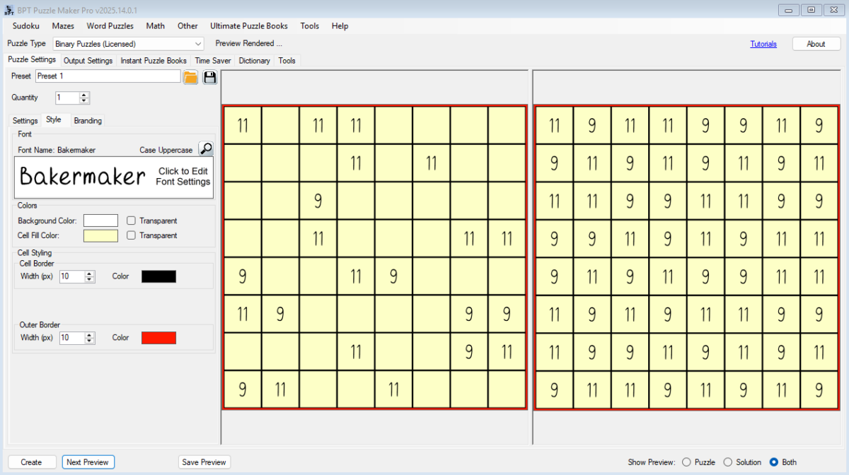 Puzzle Maker Pro - Binary Puzzles - Image 7