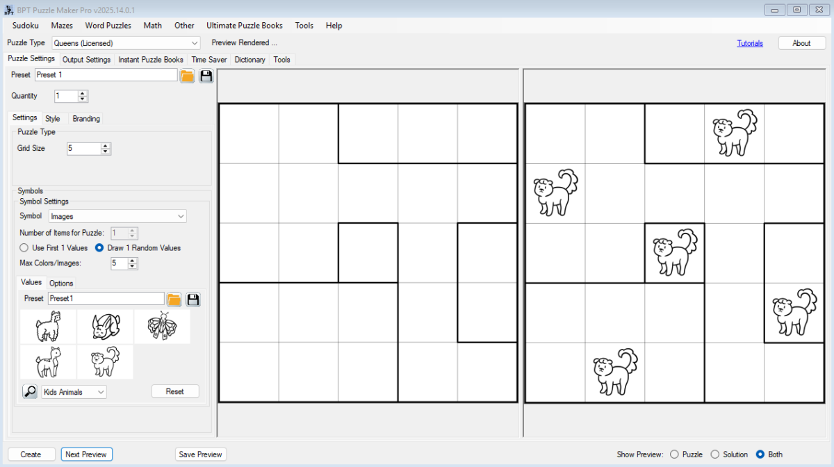 Puzzle Maker Pro - Queens and Binary Bundle - Image 4