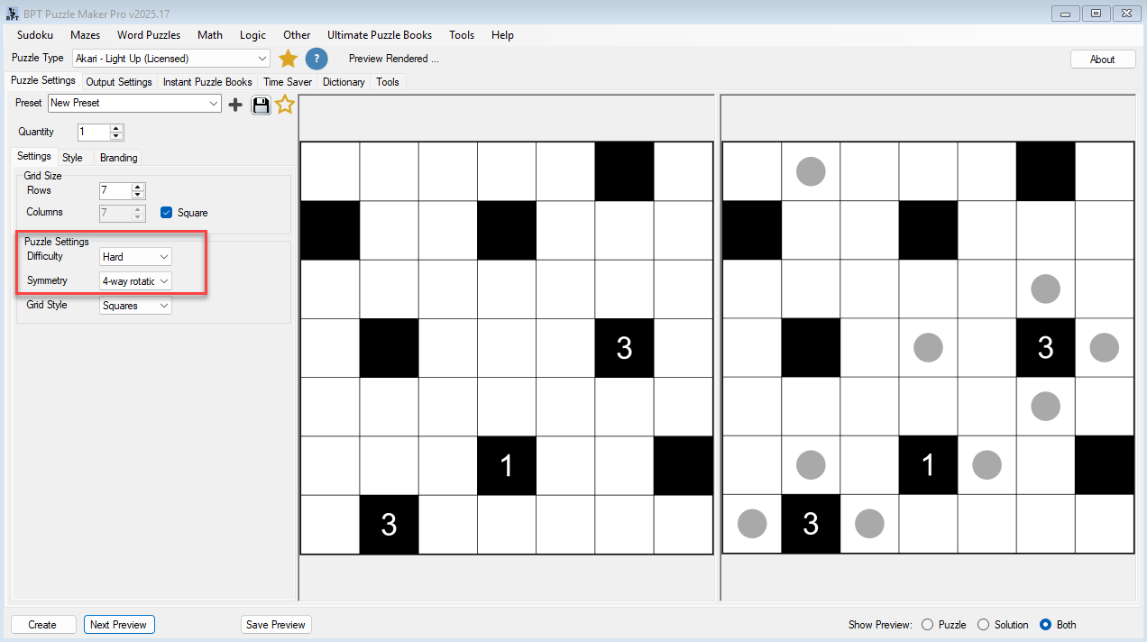 Puzzle Maker Pro - Akari Light Up - Image 4