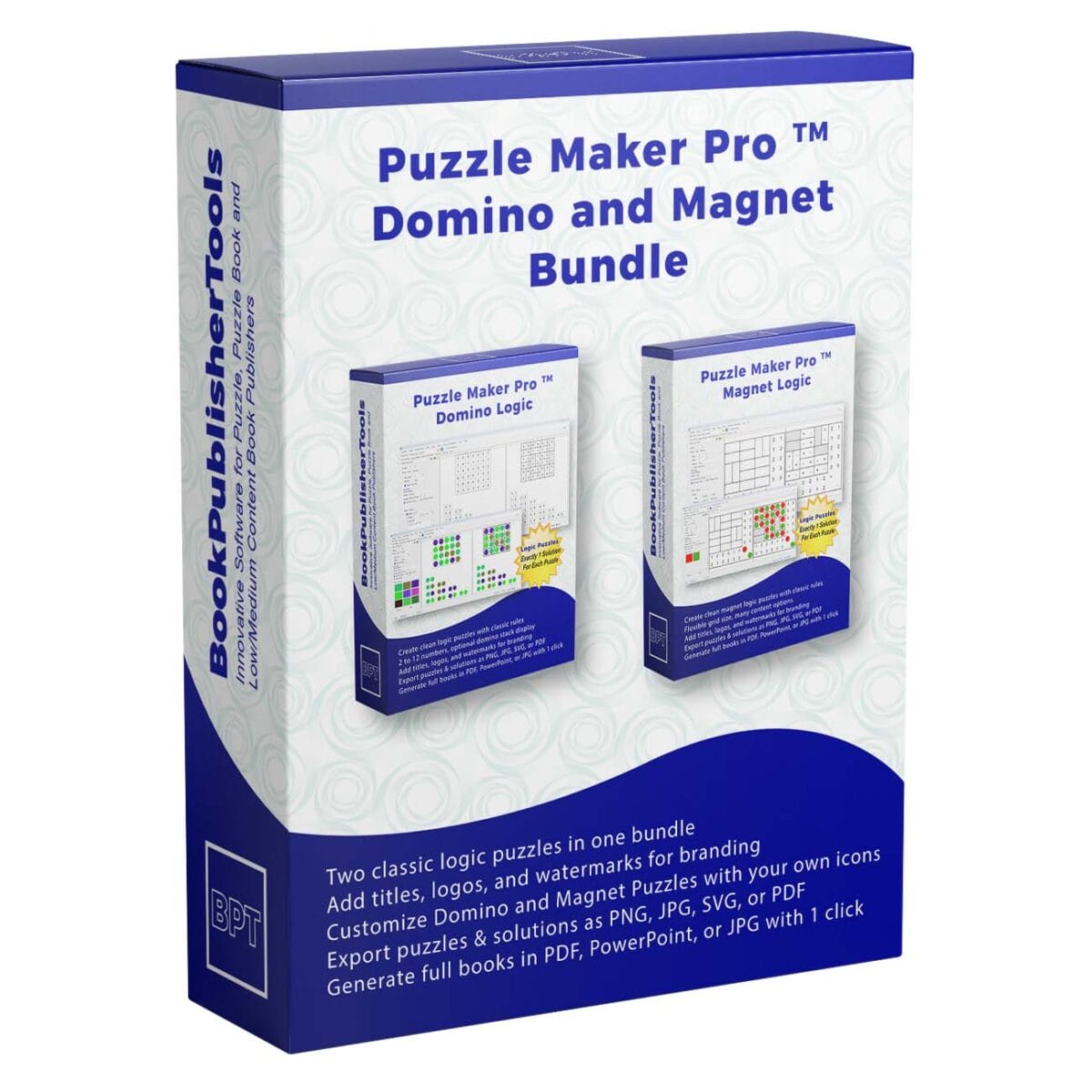 Puzzle Maker Pro – Domino & Magnet Bundle | Two Creative Logic Puzzle ...