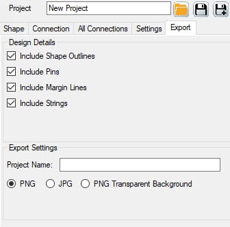 String Art Designer - Export Settings
