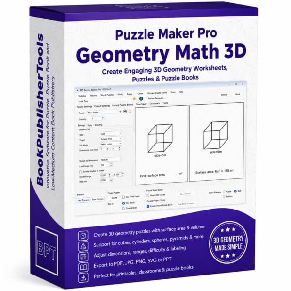 Puzzle Maker Pro - Geometry Math 3D