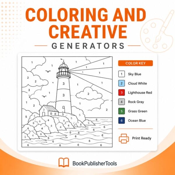 Coloring and Creative Puzzle Generators