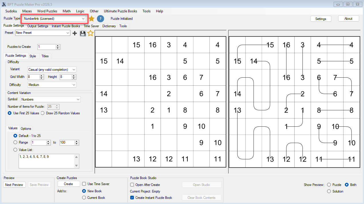 Puzzle Maker Pro - Numberlink - Image 3