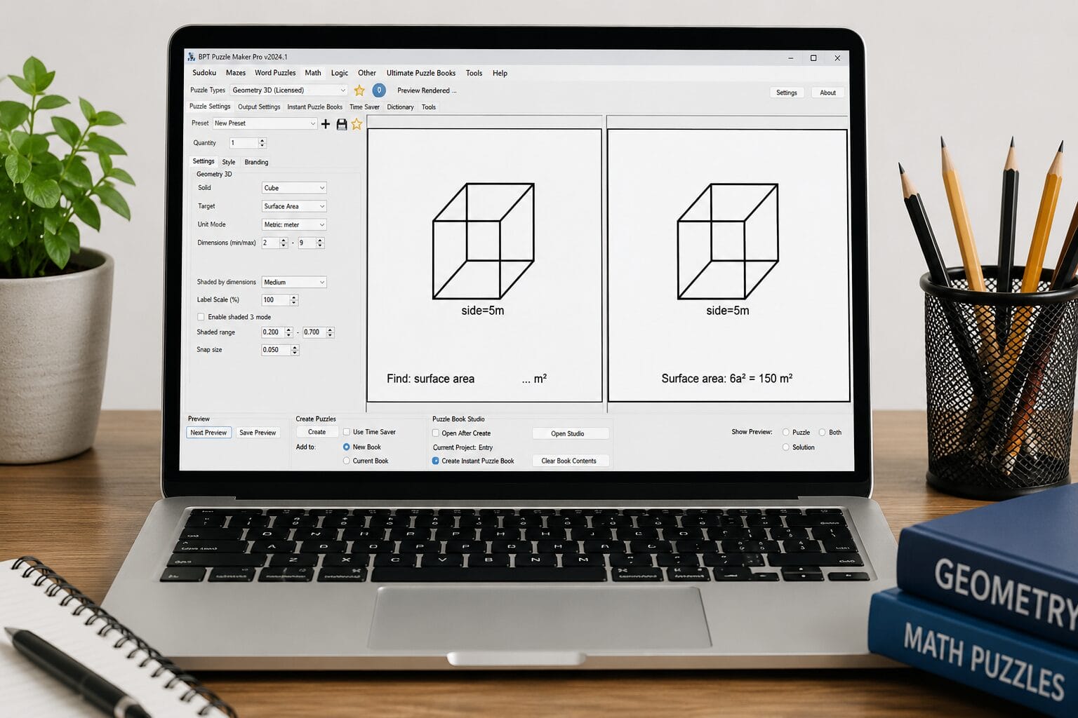 How to Create Your First Geometry Math 3D Worksheet