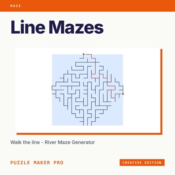 Puzzle Maker Pro - Line Mazes