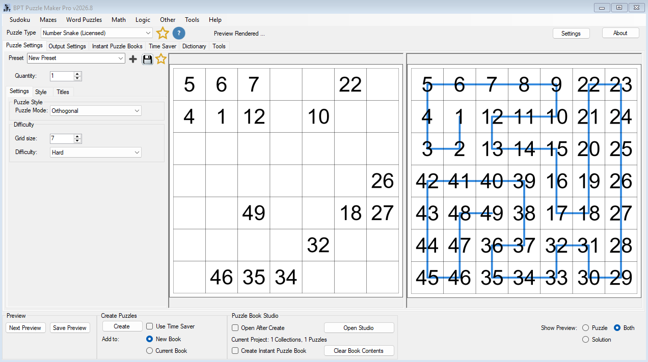 Puzzle Maker Pro - Number Snake - Image 4