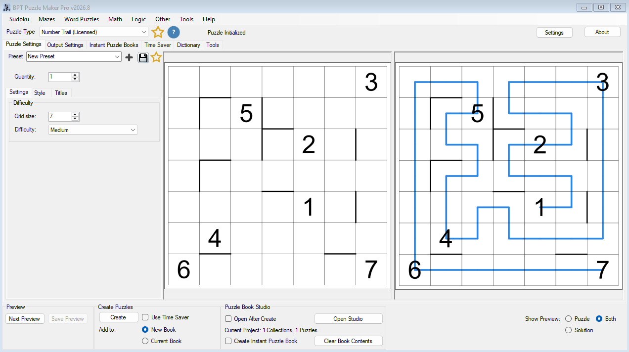 Puzzle Maker Pro - Number Trail - Image 2