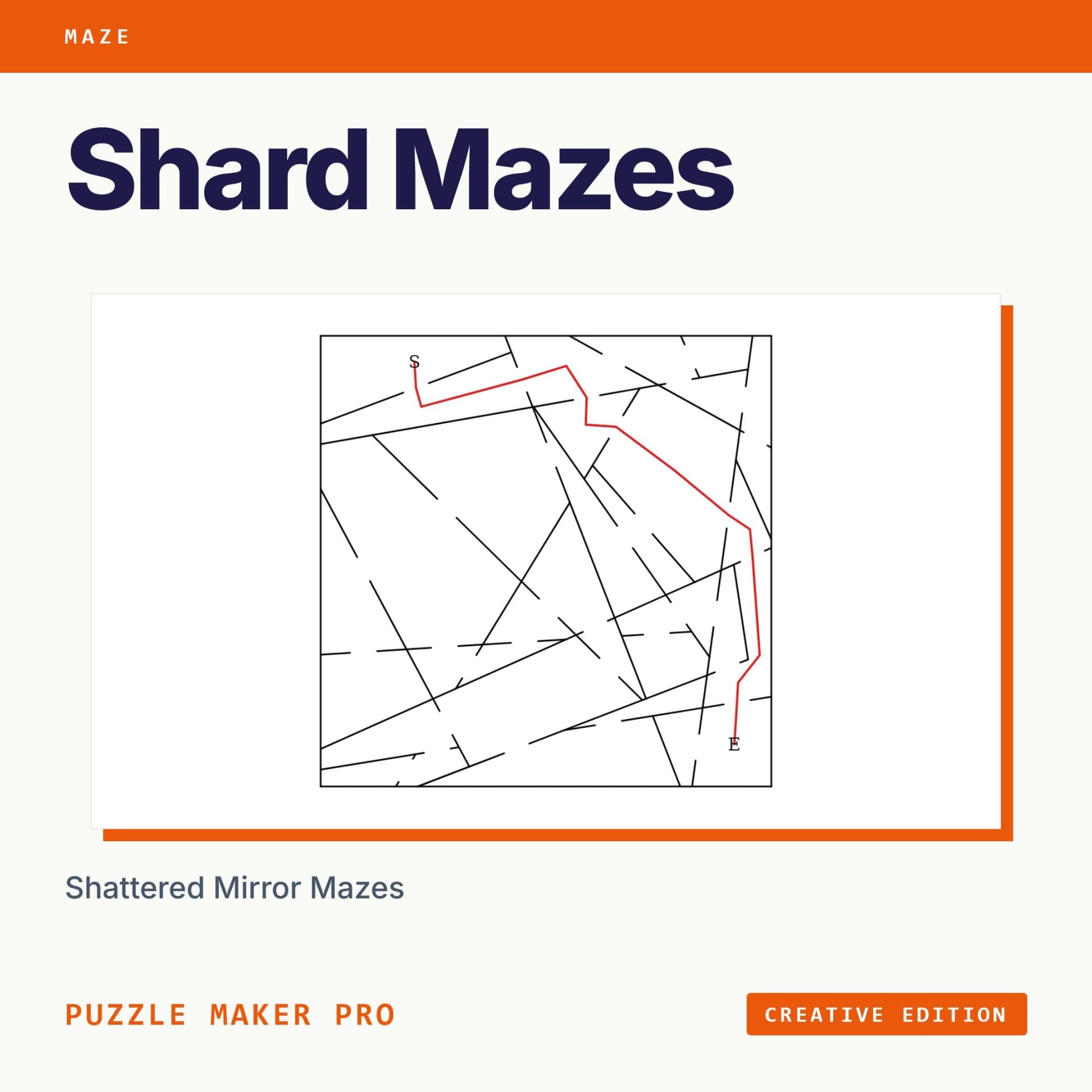 Puzzle Maker Pro - Shard Mazes