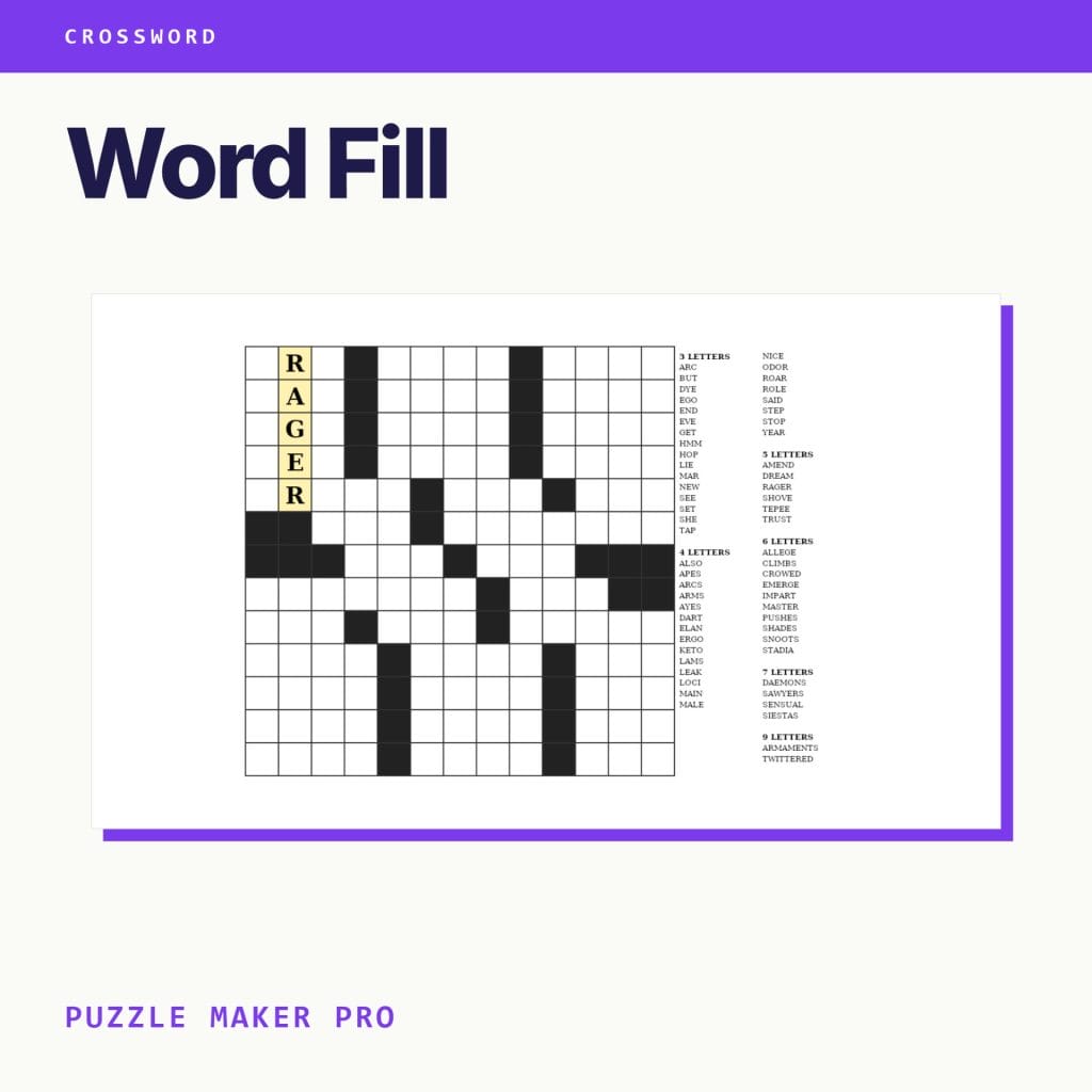 Word Fill