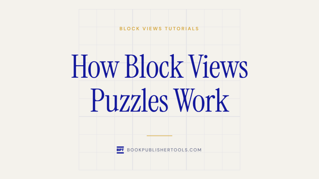 How Block Views Puzzles Work