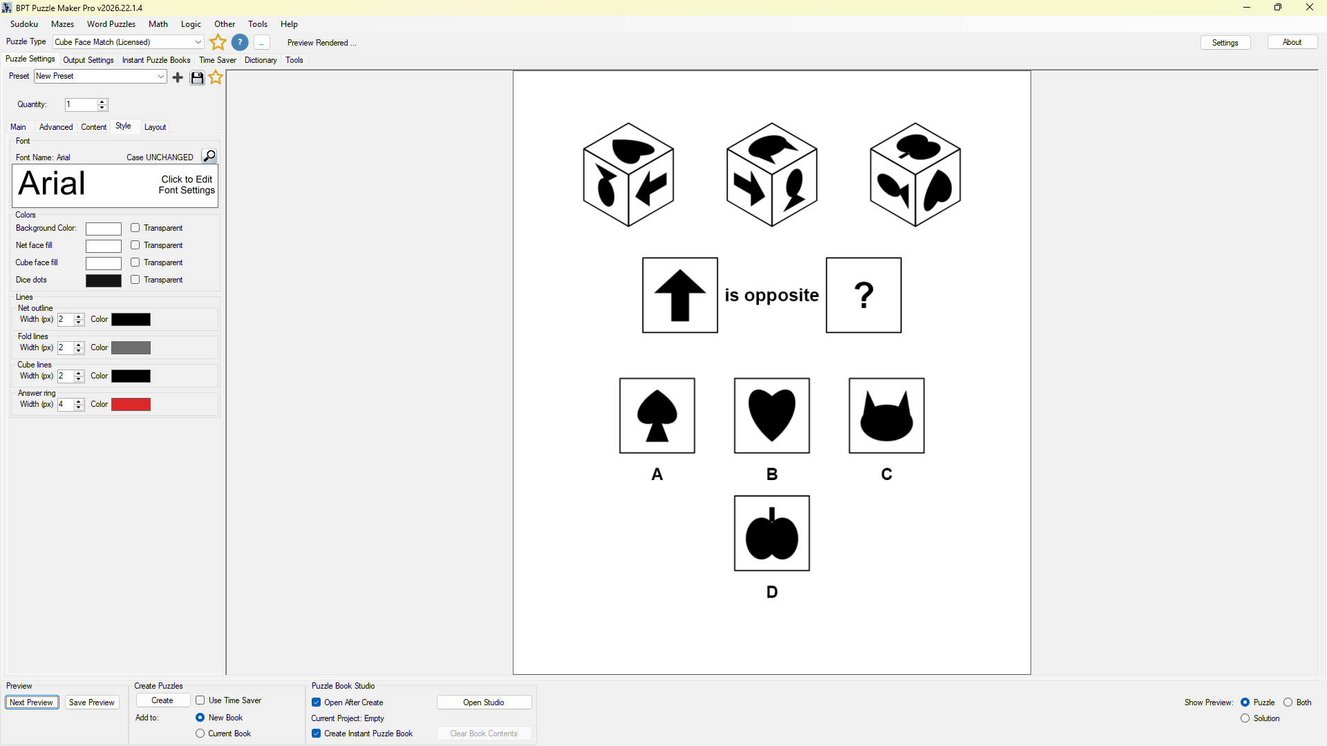 Puzzle Maker Pro - Cube Face Match
