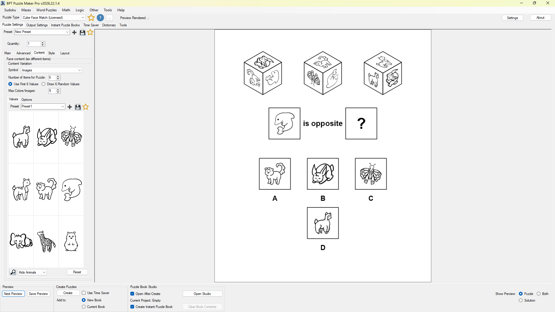 Puzzle Maker Pro - Cube Face Match