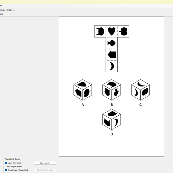 Puzzle Maker Pro - Cube Net Match