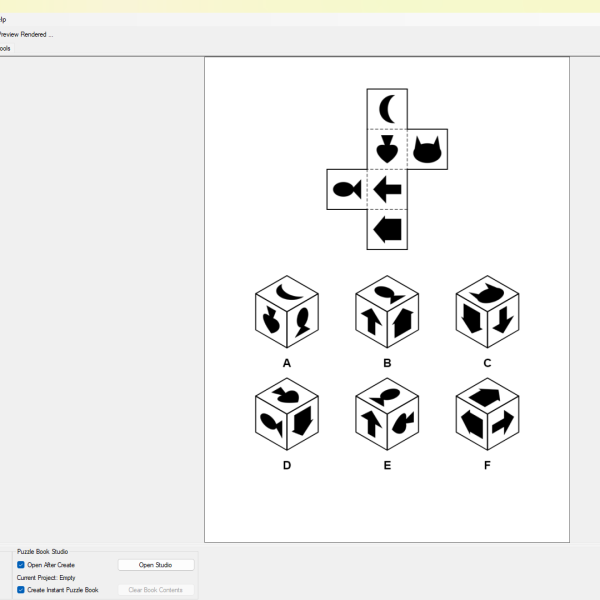 Puzzle Maker Pro - Cube Net Match