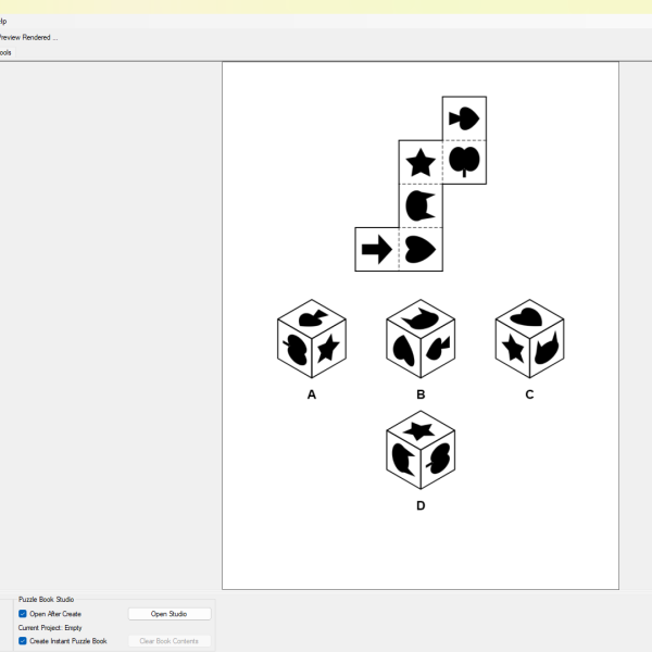 Puzzle Maker Pro - Cube Net Match
