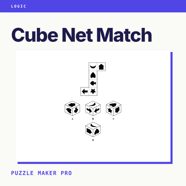 Puzzle Maker Pro - Cube Net Match